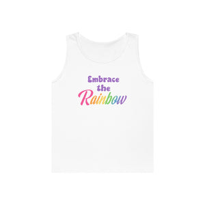 Embrace The Rainbow Unisex Heavy Cotton Tank Top