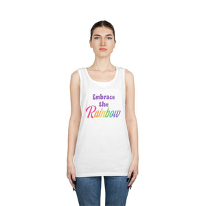 Embrace The Rainbow Unisex Heavy Cotton Tank Top