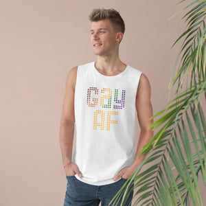 Gay AF Unisex Barnard Tank