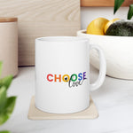 Choose Love Ceramic Mug, LGBTQ Mug, Equality Gift, Gay Pride Gift, Gay Pride Mug, Gay Rights, LGBTQ, Equal Rights mug, Queer gift