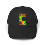 Love Is Love Distressed Cap, Gay Pride Cap, Equal Rights Cap, Queer gift, Perfect gift, Pride Rainbow Hat, Pride Cap