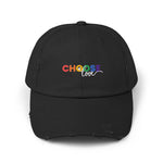 Choose Love Distressed Cap, Gay Pride Cap, Gay Rights, LGBTQ, Equal Rights Cap, Queer gift, Perfect gift, Pride Rainbow Hat, Pride Cap
