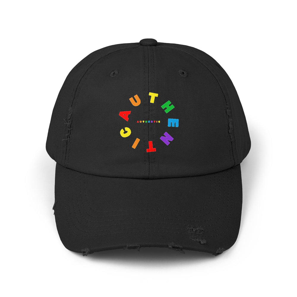 Authentic Unisex Distressed Cap, Gay Pride Cap, Gay Rights, LGBTQ, Equal Rights Cap, Queer gift, Gift Hat