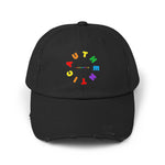 Authentic Unisex Distressed Cap, Gay Pride Cap, Gay Rights, LGBTQ, Equal Rights Cap, Queer gift, Gift Hat