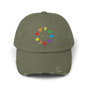 Authentic Unisex Distressed Cap, Gay Pride Cap, Gay Rights, LGBTQ, Equal Rights Cap, Queer gift, Gift Hat