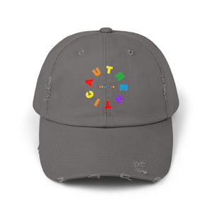Authentic Unisex Distressed Cap, Gay Pride Cap, Gay Rights, LGBTQ, Equal Rights Cap, Queer gift, Gift Hat