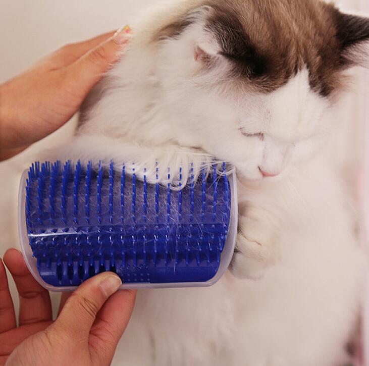 Self-Grooming Corner Cat Brush