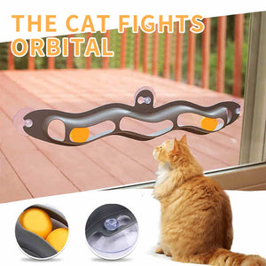 BALLS IN TUNNEL Cat Toy