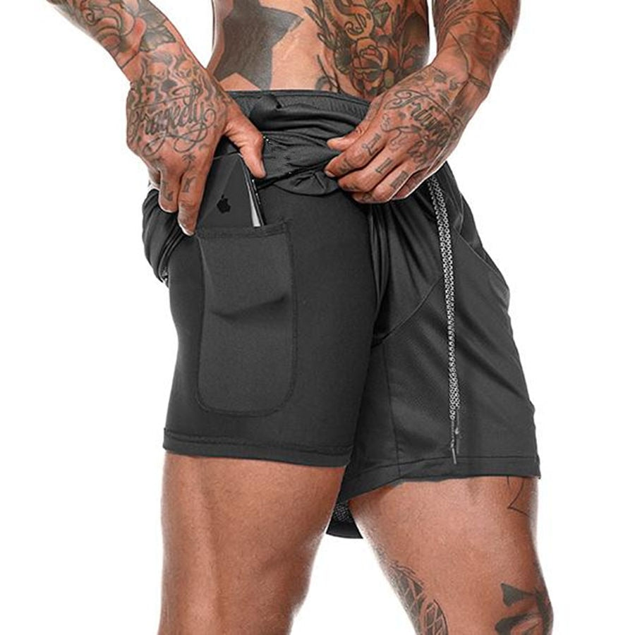 Fitness Shorts With Pockets