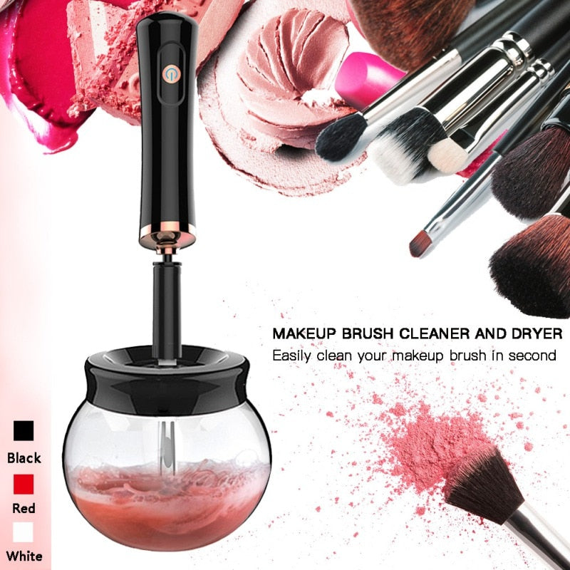 Electric Make-Up Brush Wash Machine