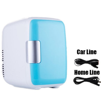 Dual-Use 4L Cosmetic Refrigerator