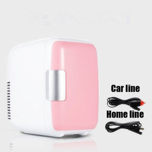 Dual-Use 4L Cosmetic Refrigerator