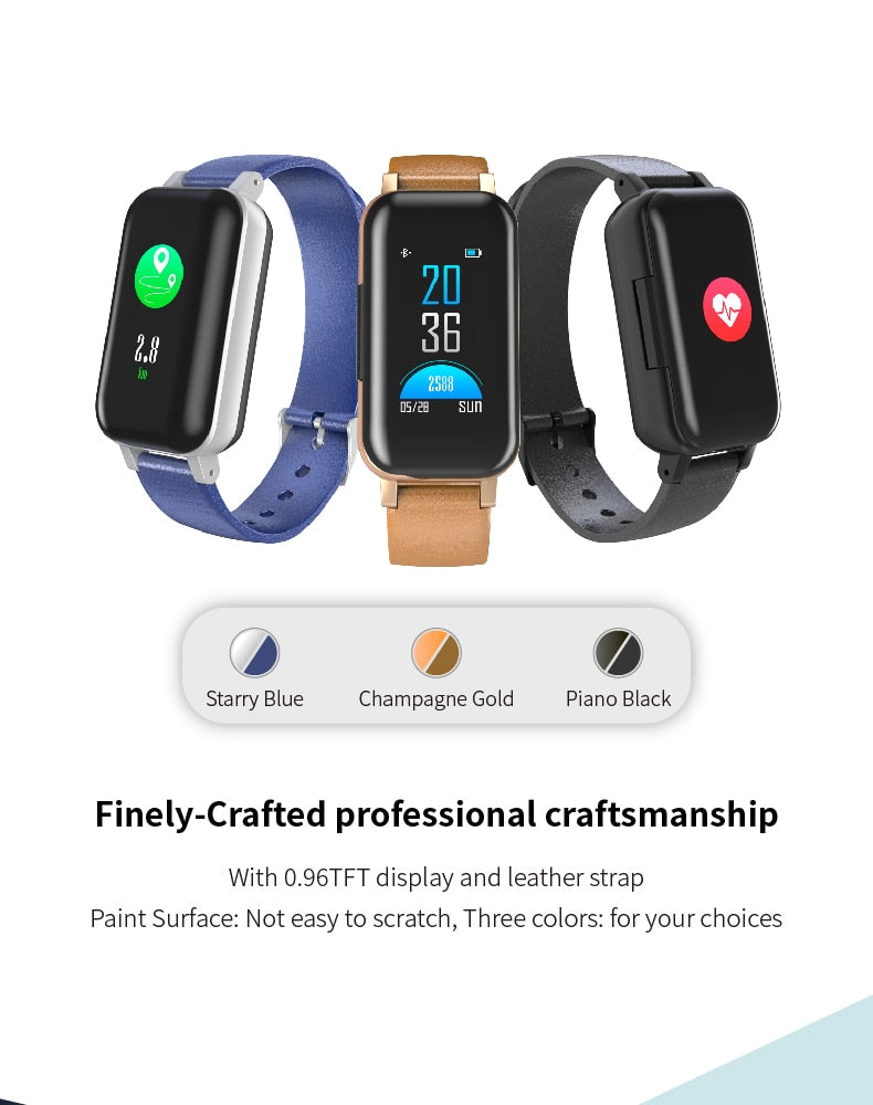 Advanced Sport Smartwatch With Bluetooth Earphone