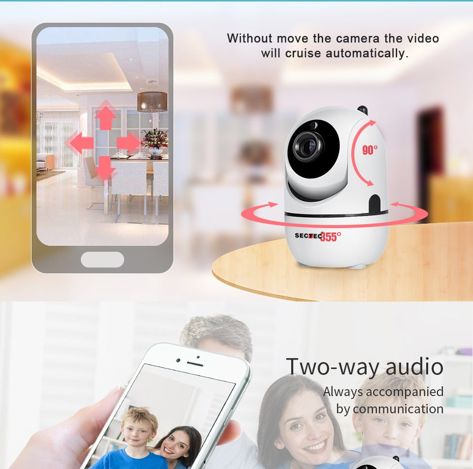Wireless Auto Tracking 1080P Camera