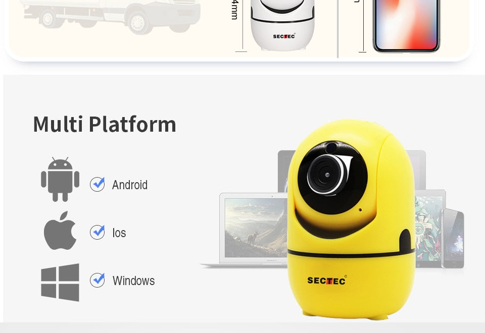 Wireless Auto Tracking 1080P Camera