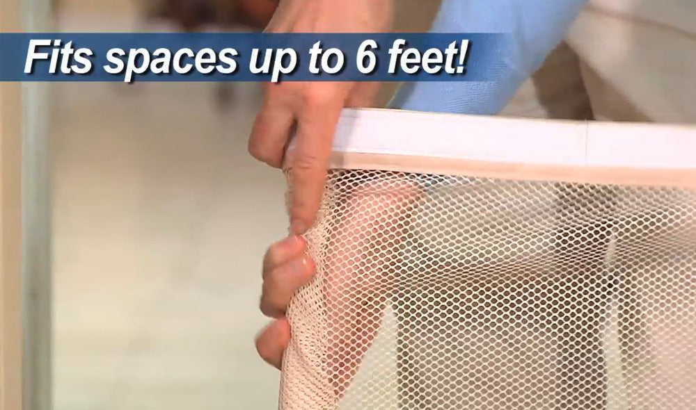 Portable Mesh Dog Gate