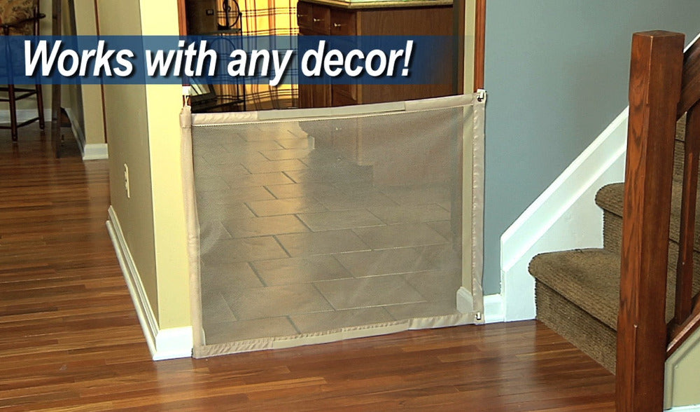 Portable Mesh Dog Gate