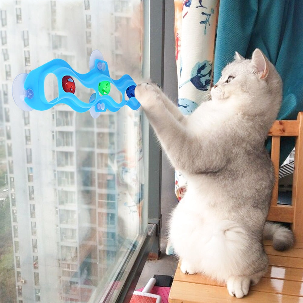 BALLS IN TUNNEL Cat Toy