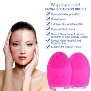 Facial Cleansing Sonic Brush