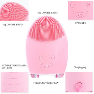 Facial Cleansing Sonic Brush