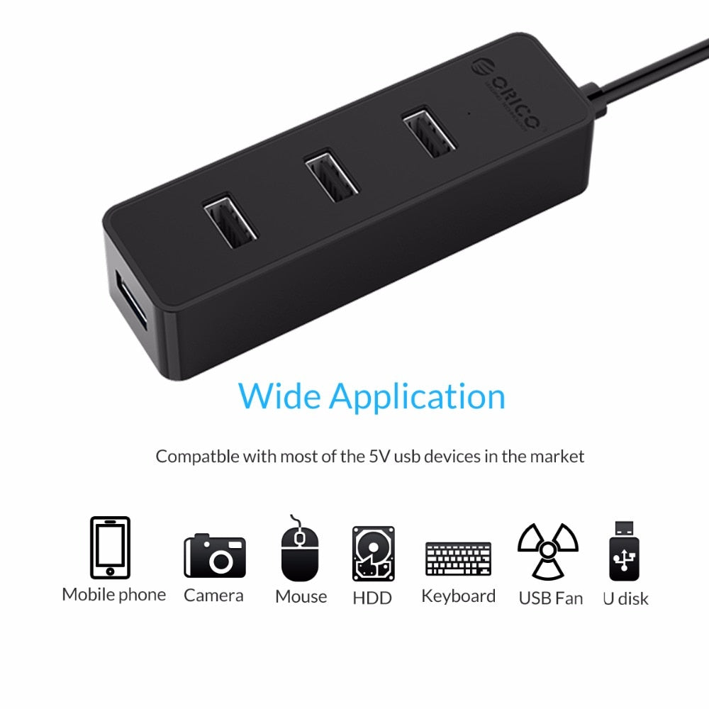 4 Ports USB Splitter