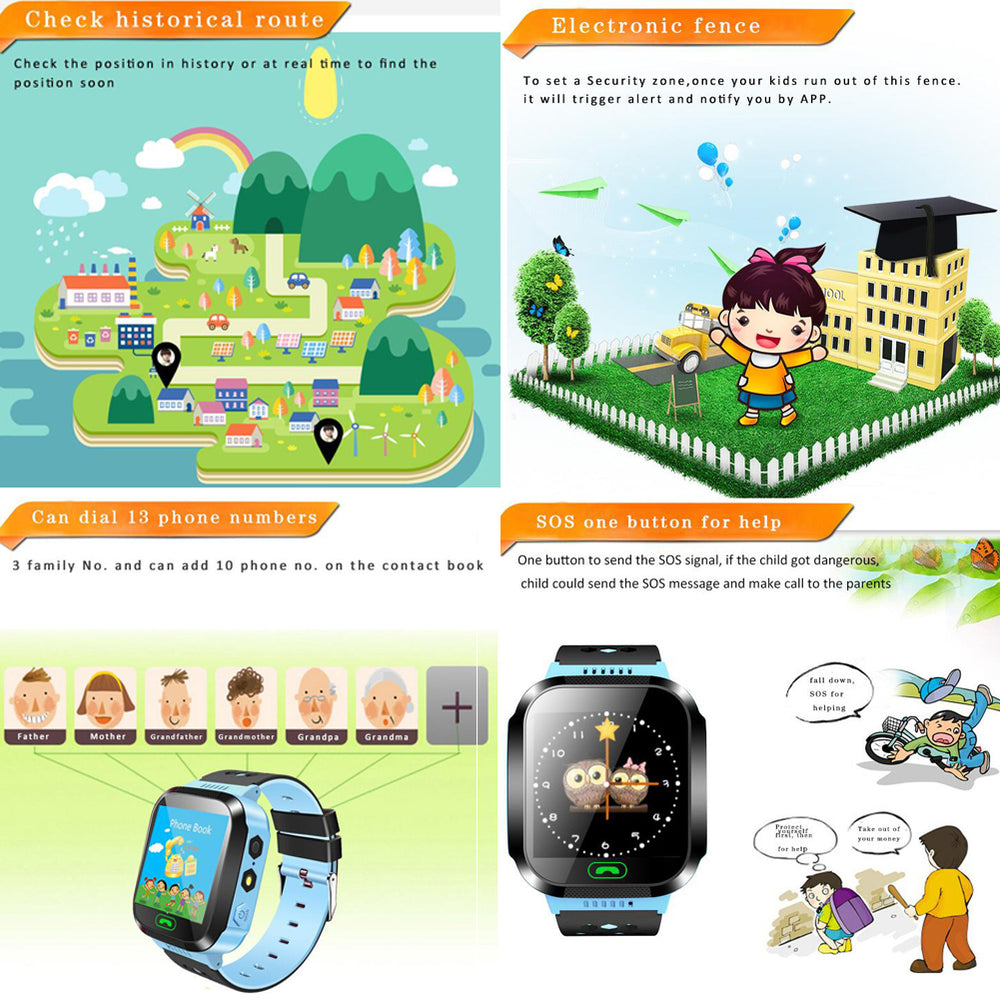 Anti-Lost Child Smart Watch