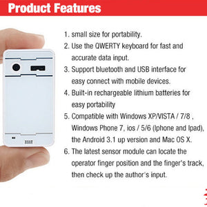 Bluetooth Laser Keyboard