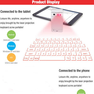 Bluetooth Laser Keyboard