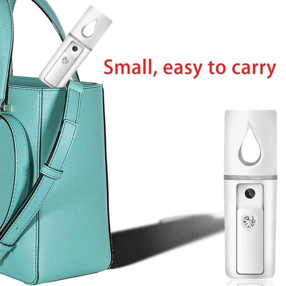 Portable Nano Facial Steamer & Moisturizer