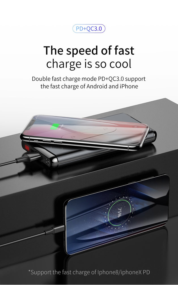 Wireless Power Bank Charger