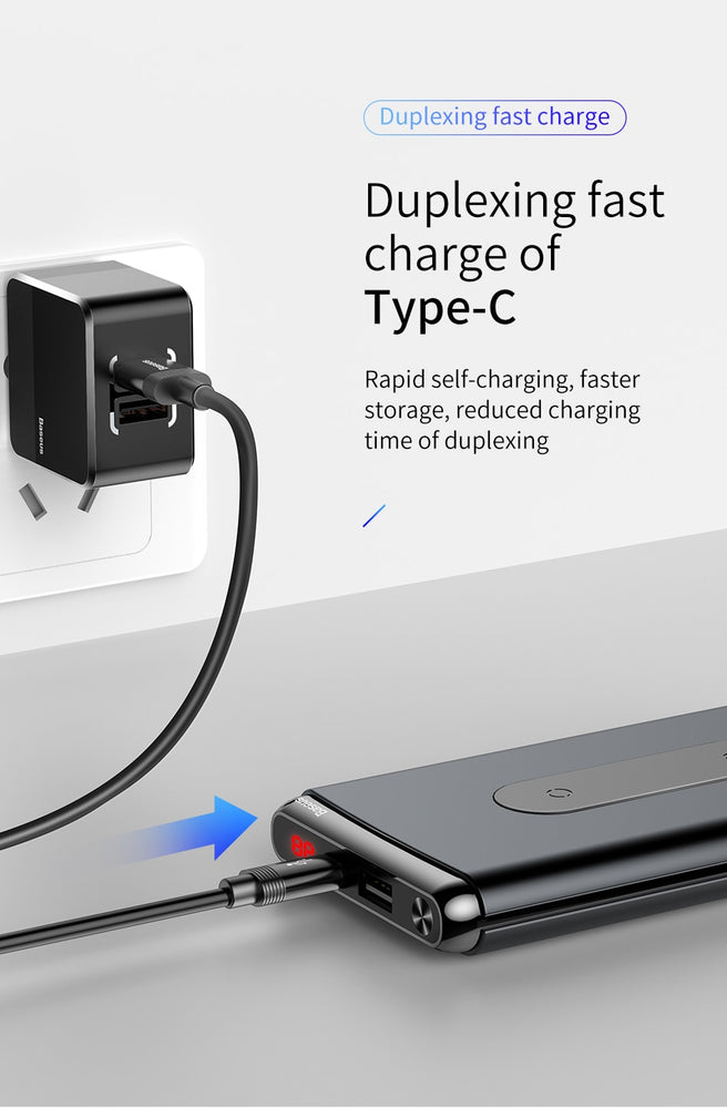 Wireless Power Bank Charger