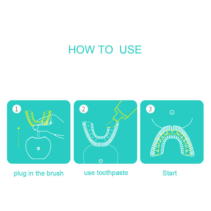 360 Degree Automatic Sonic Toothbrush