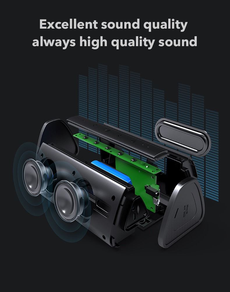 Portable Wireless Waterproof Travel Loudspeaker