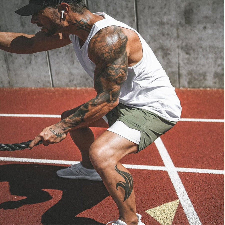 Fitness Shorts With Pockets