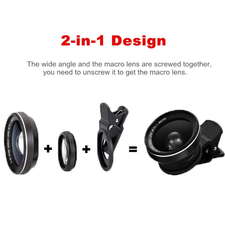 4K HD 15X Macro Lens For Smartphones