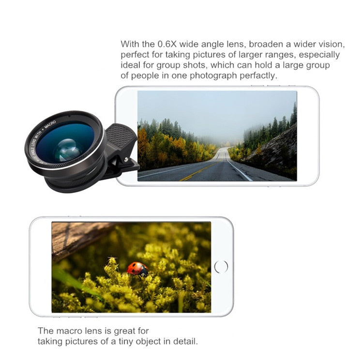 4K HD 15X Macro Lens For Smartphones