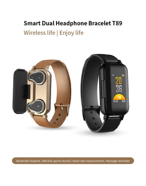 Advanced Sport Smartwatch With Bluetooth Earphone