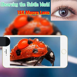 4K HD 15X Macro Lens For Smartphones