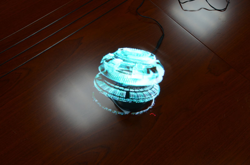 3D Holographic Air Projector