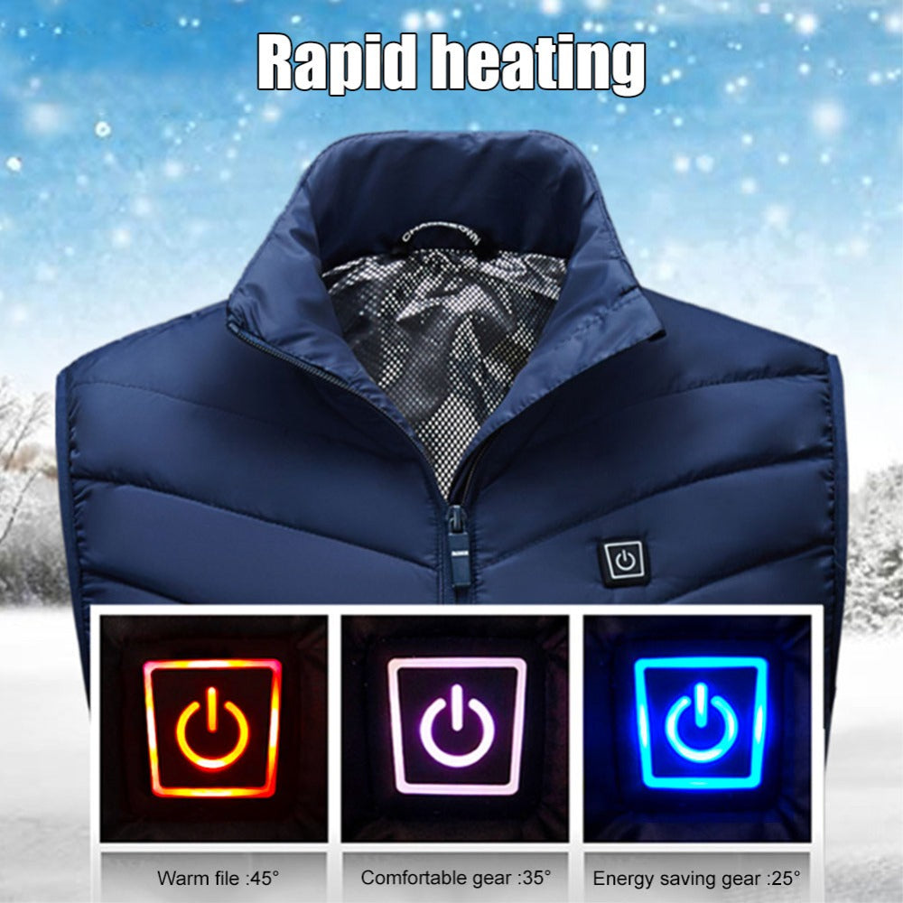 Unisex Outdoor USB Heating Jacket