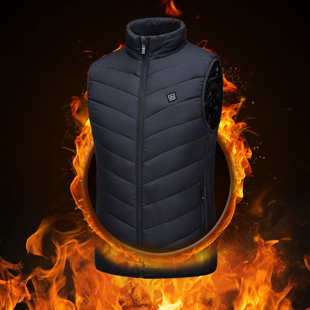 Unisex Outdoor USB Heating Jacket