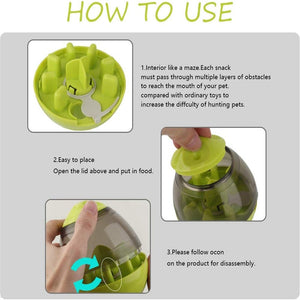 Interactive IQ Dog Treat Dispenser