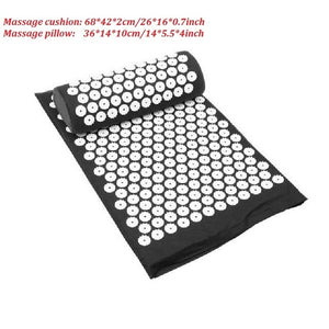 Acupressure Muscle Relief Yoga Mat + Pillow
