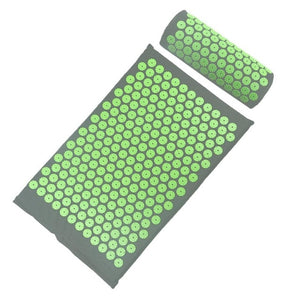 Acupressure Muscle Relief Yoga Mat + Pillow
