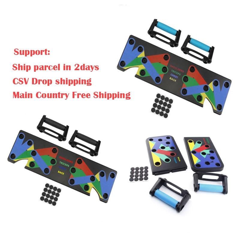 9 In 1 Push Up Rack Board