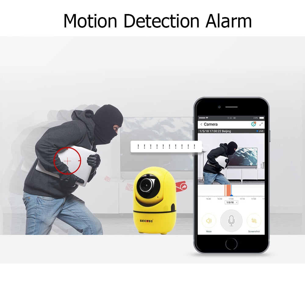 Wireless Auto Tracking 1080P Camera