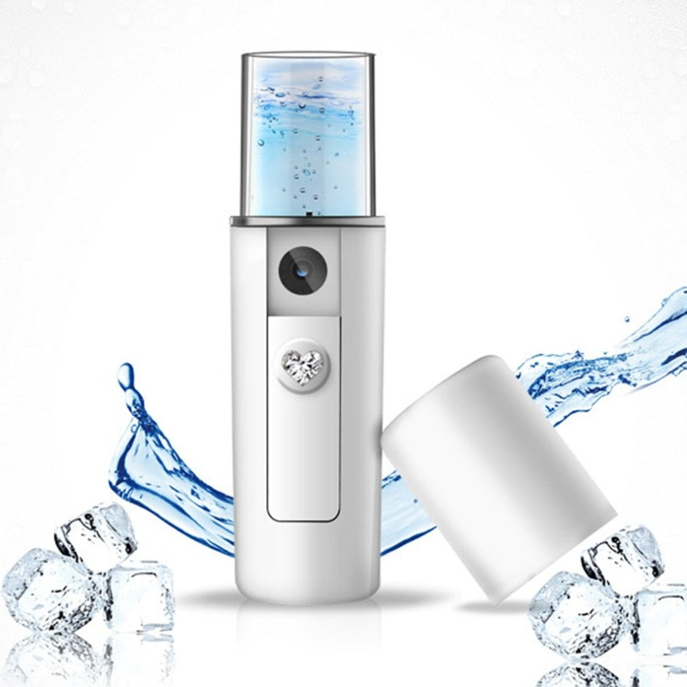 Portable Nano Facial Steamer & Moisturizer