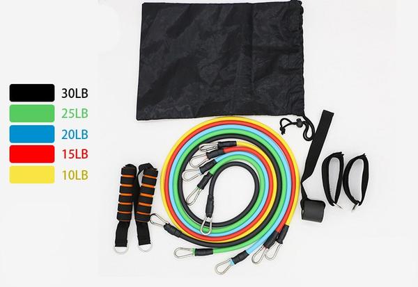 11 PCS Resistance Band Set