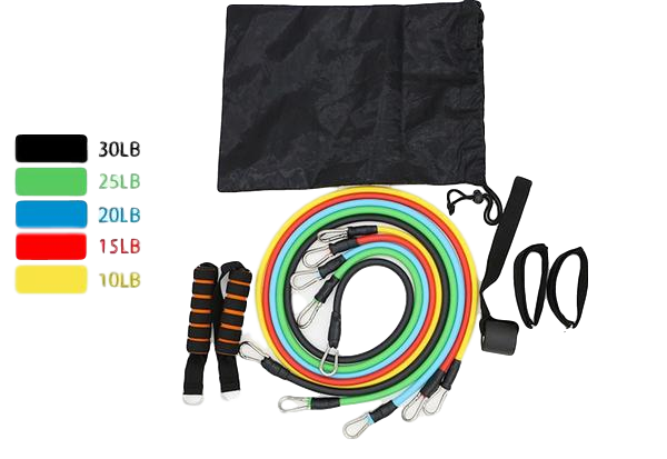 11 PCS Resistance Band Set