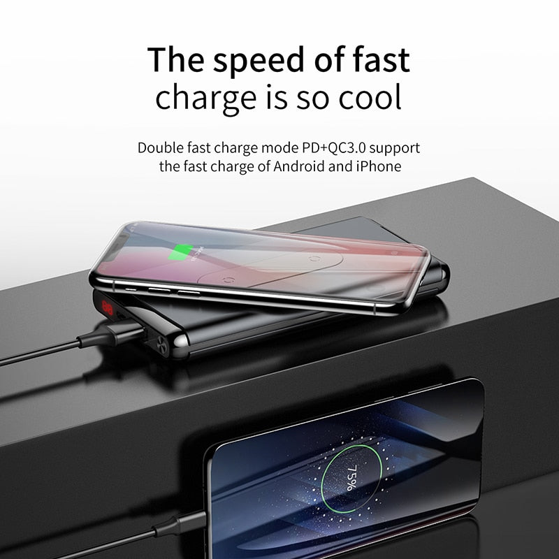 Wireless Power Bank Charger